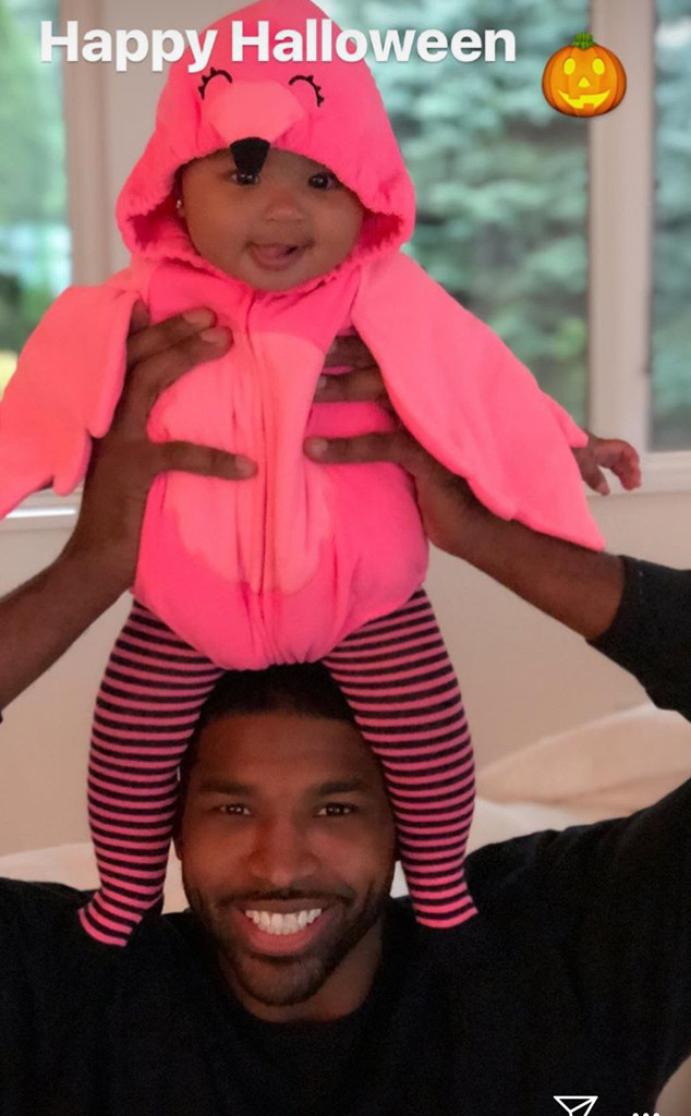 Khloe Kardashian, Tristan Thompson, True Thompson, Halloween 2018 Khloe Kardashian, Tristan Thompson, True Thompson, Halloween 2018